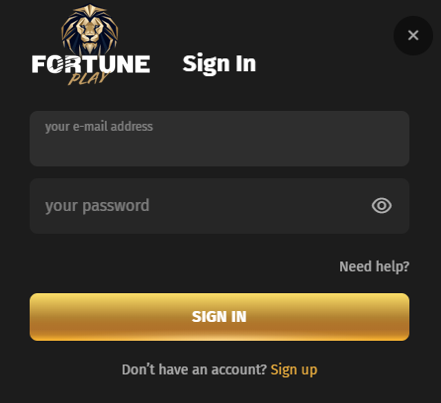 Fortuneplay casino registration